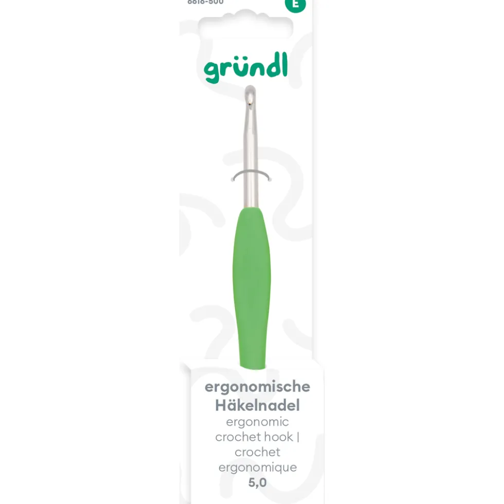 Ergonomische Häkelnadel 5,00 mm