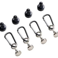 4er-Set Magnete mit Karabiner