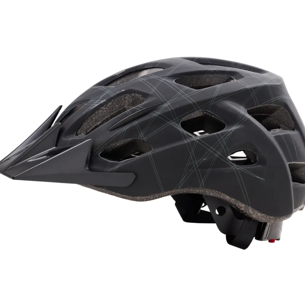 Fahrradhelm mit Rücklicht Größe M (55–58 cm)