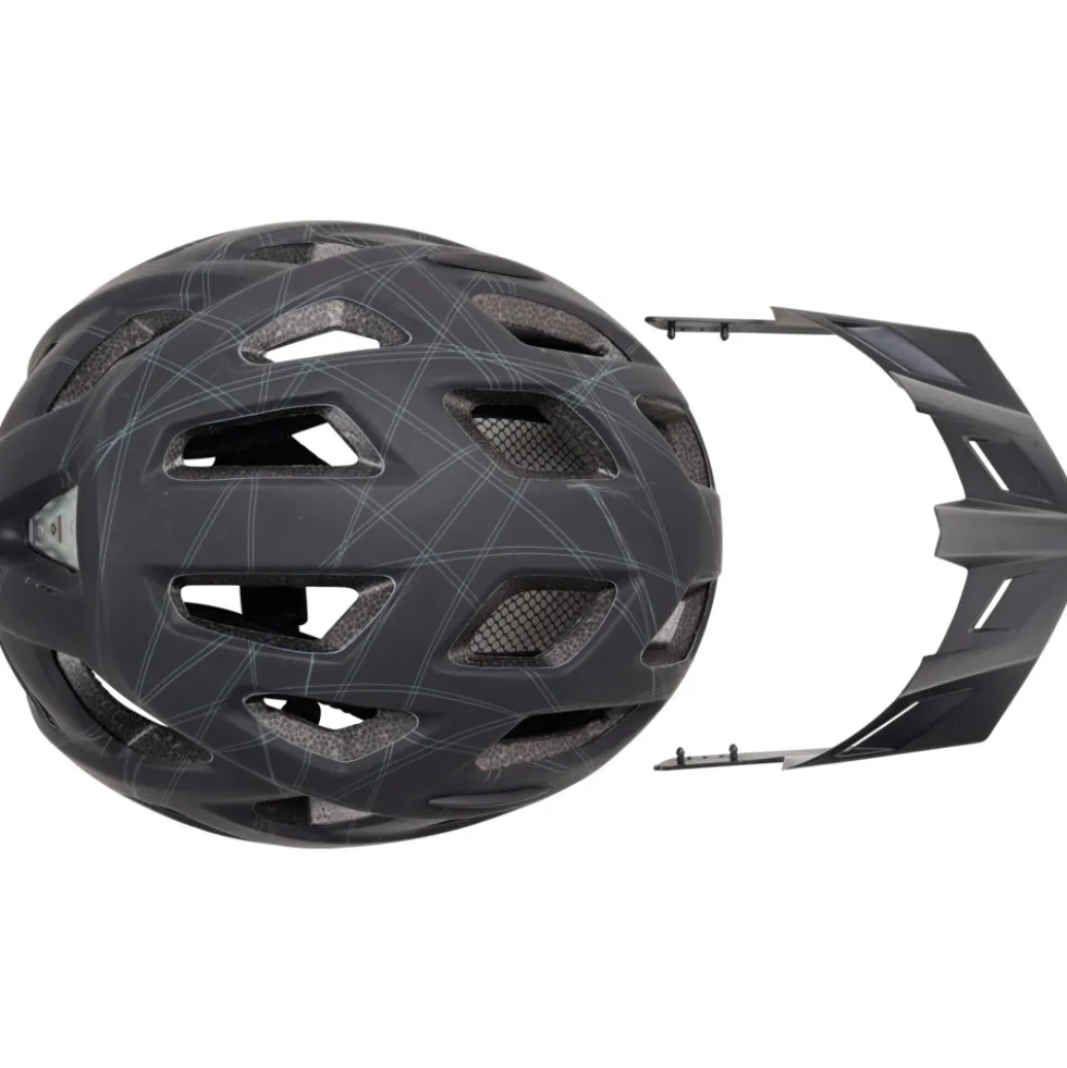 Fahrradhelm mit Rücklicht Größe M (55–58 cm)