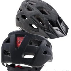 Fahrradhelm mit Rücklicht Größe M (55–58 cm)