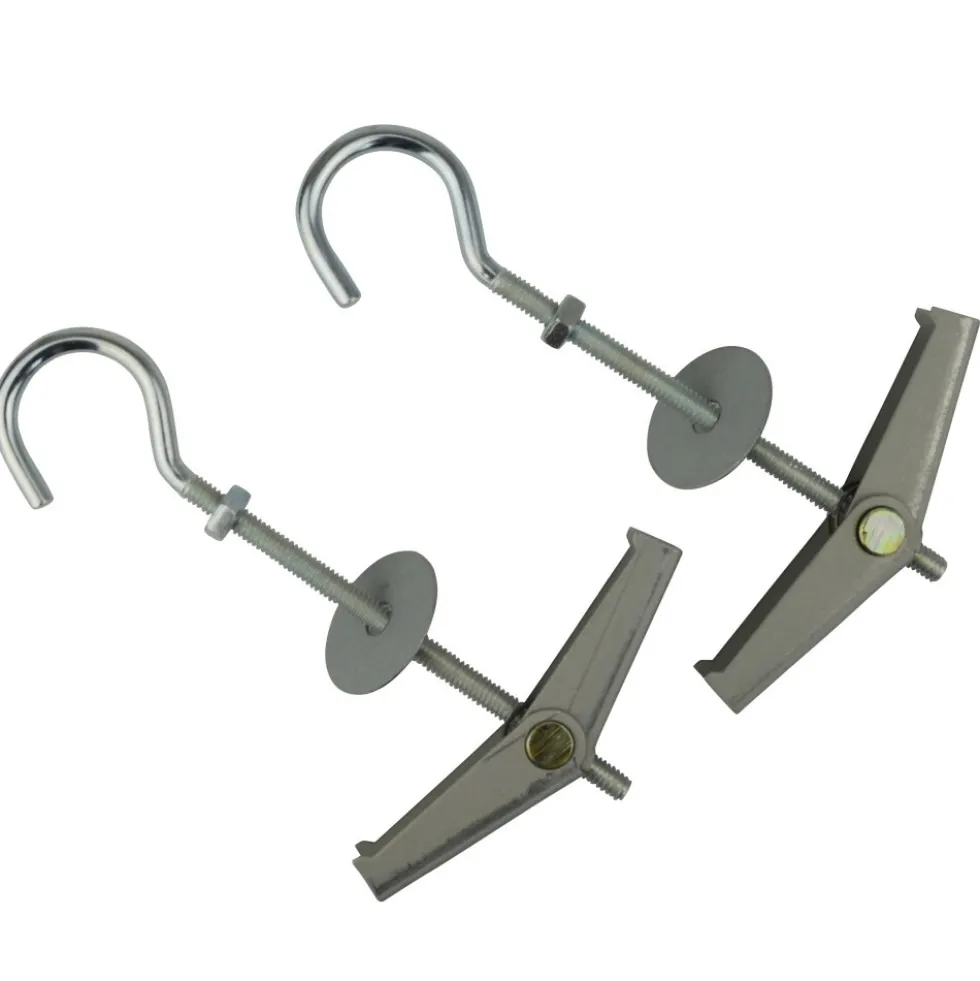 Federklappdübel mit Haken M4/95 mm 2 Stück