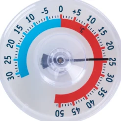 Fensterthermometer Twatcher Ø 80 x 27 mm mit Saugnapf