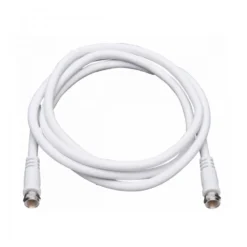 F-Geräteanschlusskabel RG6U 1,5 m in Weiß