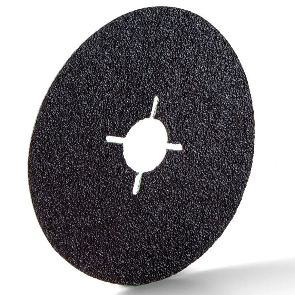 Fiberdisc 125 mm mit K24 Körnung für Winkelschleifer und Polierer