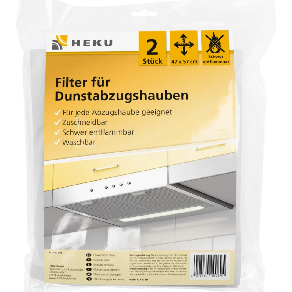 Filter für Dunstabzugshauben 2 Stück