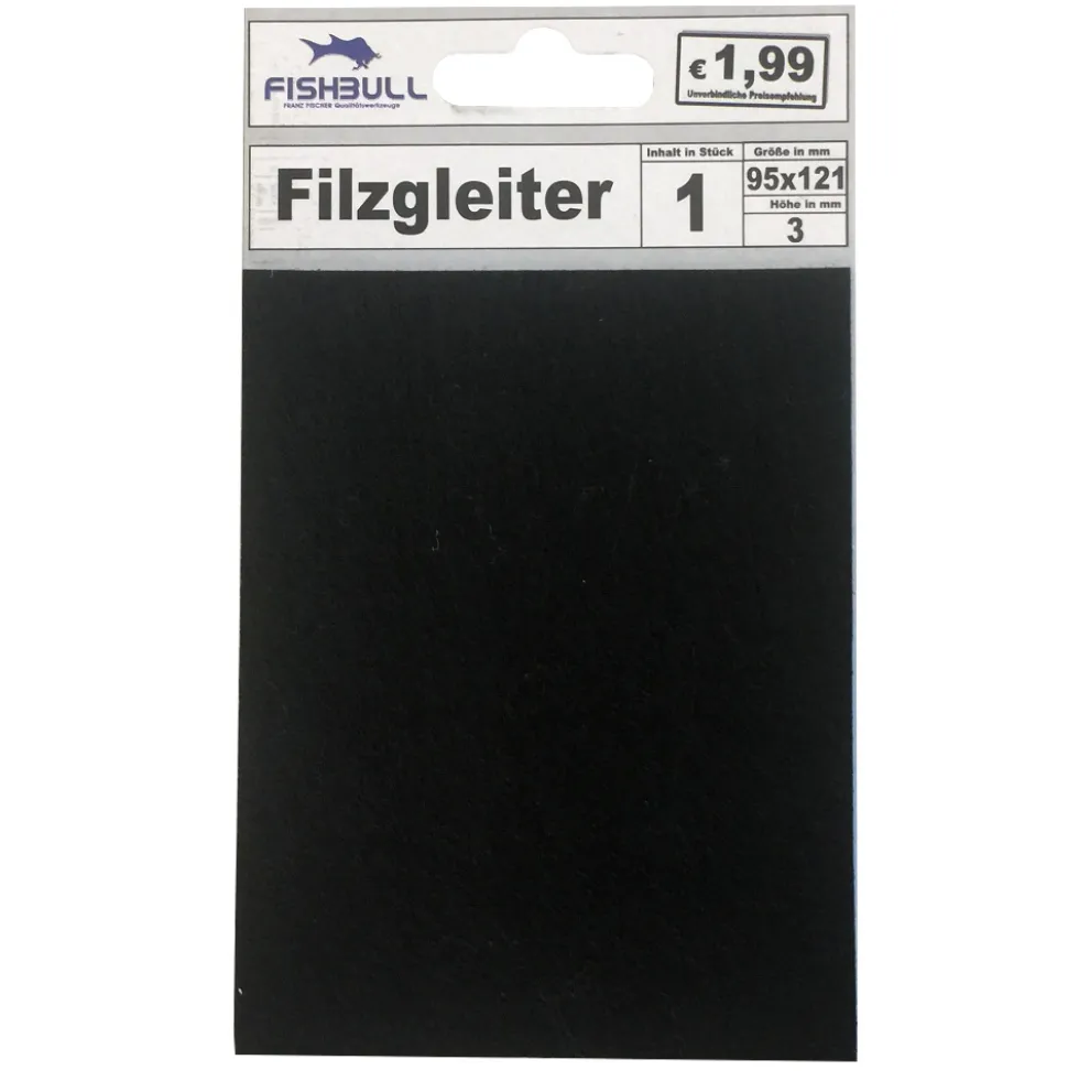 Filzgleiter-Platte