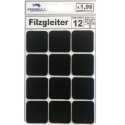 Filzgleiter 27x27mm 12er-Set