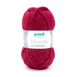 Filzwolle Color 50 g bordeaux