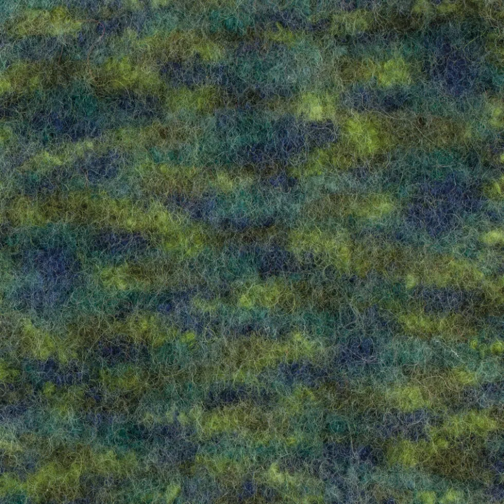 Filzwolle Color 50 g grün-marine Multicolor