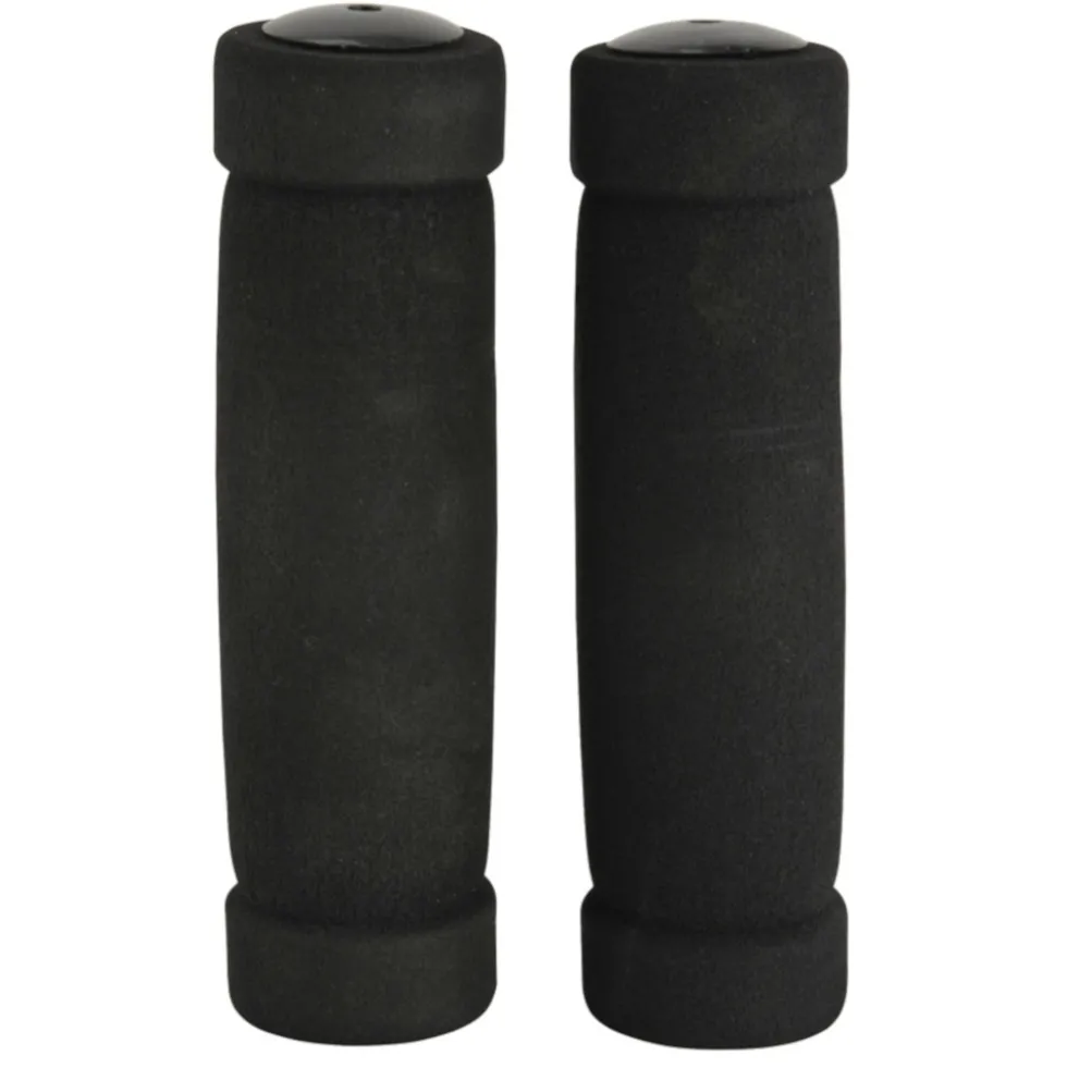 FISCHER Fahrradgriffe Soft, 1 Paar, schwarz