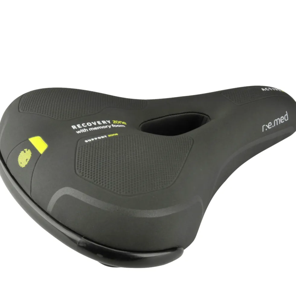 FISCHER Fahrrad Sattel Tour und City, gepolstert