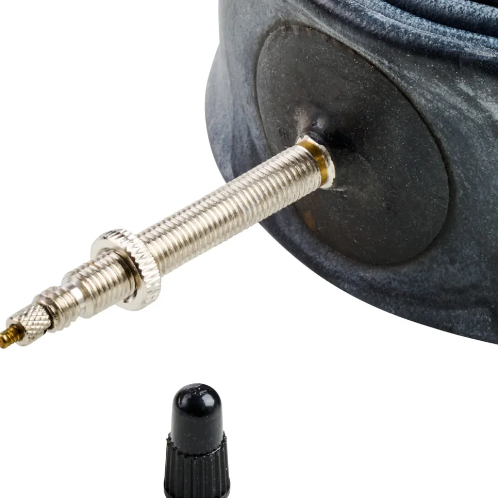FISCHER Fahrradschlauch 27,5" breit mit Sclaverand Ventil