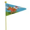 FISCHER Fahrrad Sicherheitswimpel Sunny Bear