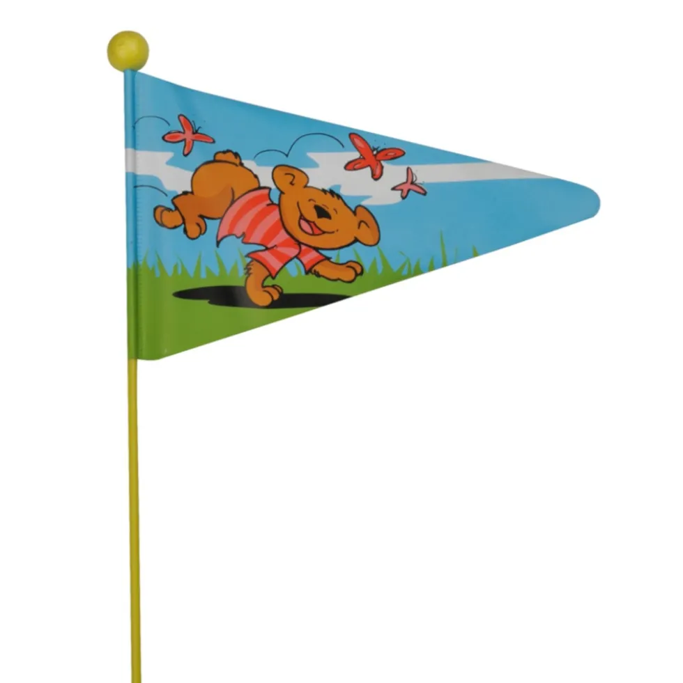 FISCHER Fahrrad Sicherheitswimpel Sunny Bear