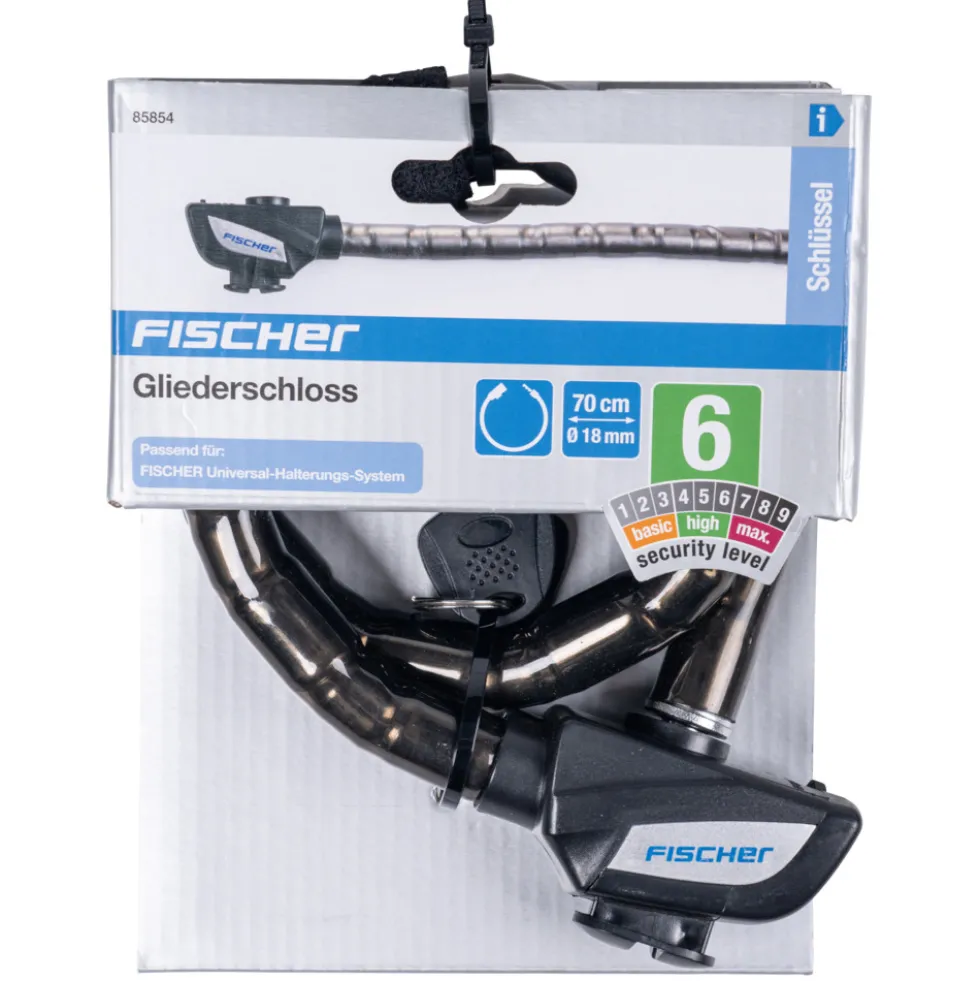 Fischer Gliederschloss 70 cm mit Schlüssel