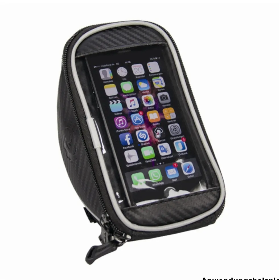 FISCHER Lenkertasche mit Smartphonefach