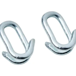 FISHBULL Ketten-Notglied 3 mm, Stahl verzinkt, 2 Stück