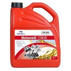FISHBULL Motorenöl 15W-40 5 Liter, Motoröl für Otto und Dieselmotoren