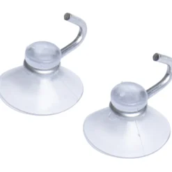 FISHBULL Saughaken Ø 30 mm transparent 2 Stück