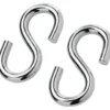 FISHBULL S-Haken 6 mm, Stahl, 2 Stück