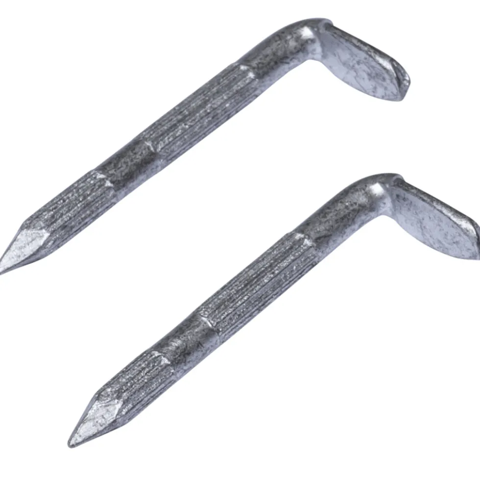 FISHBULL Stahlrillenhaken 4,0 x 40 mm verzinkt, 5 Stück