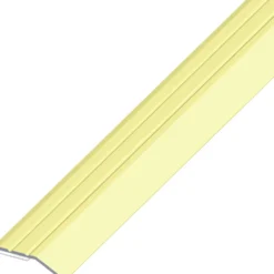 Flach-Abschluss-Profil Aluminium eloxiert 1000 x 30 x 5 mm messingfarben selbstklebend
