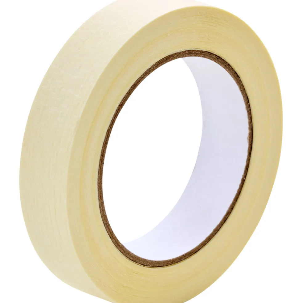 Flach-Kreppband-Set 3-teilig, 18 / 24 / 36 mm x 40 m