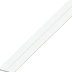 Flachstange PVC 1000 x 15,5 x 2 mm weiß