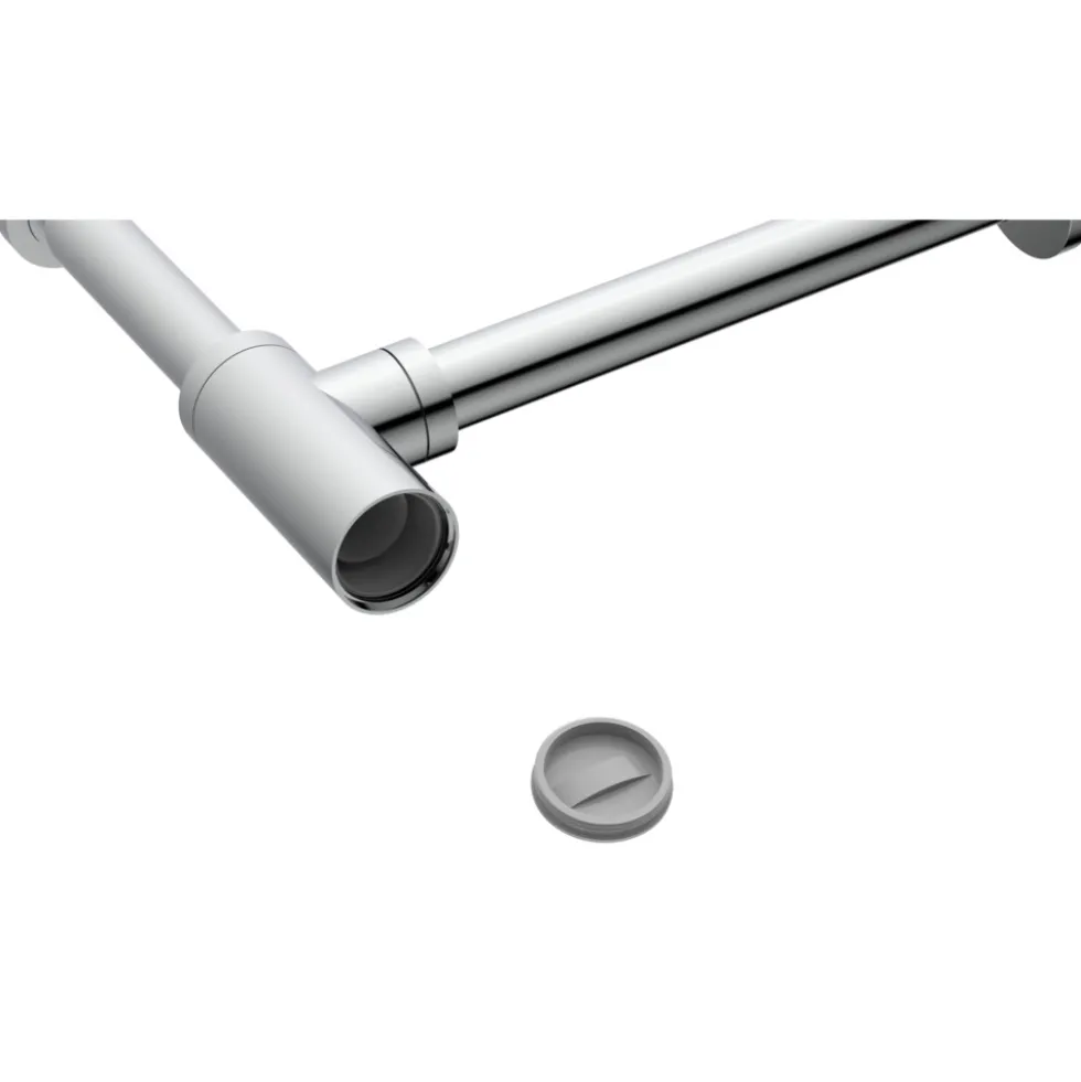 Flaschensiphon 1-1/4"x32mm verchromt Siphon Wandrohr Tauchrohr