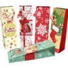 Flaschentasche Jumbo mit Kordel, Weihnachtsmotive