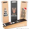 Flaschentasche ''Premium Xmas Nature Trend"