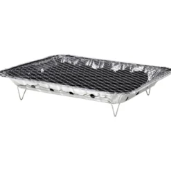 Flash Einweggrill mit Grillkohle und Anzündhilfe