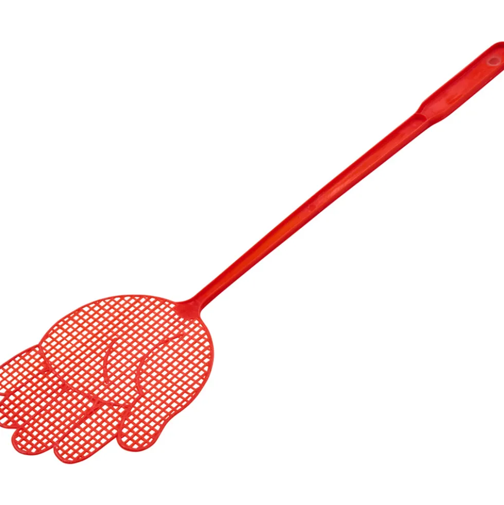Fliegenklatsche 43 cm Kunststoff in Farbauswahl