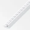 Fliesenprofil PVC 2500 x 8 x 21 mm brillantweiß