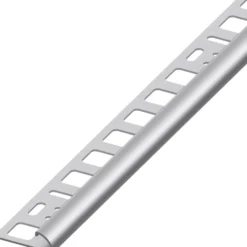 Fliesenprofil Viertelkreis Edelstahl 2500 x 10 x 21 mm