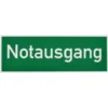 Fluchtweg Notausgang Schild 300 x 105 mm