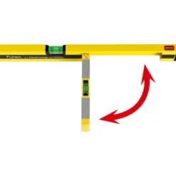 Flüwa Alu-Wasserwaage 60 cm mit Flügel