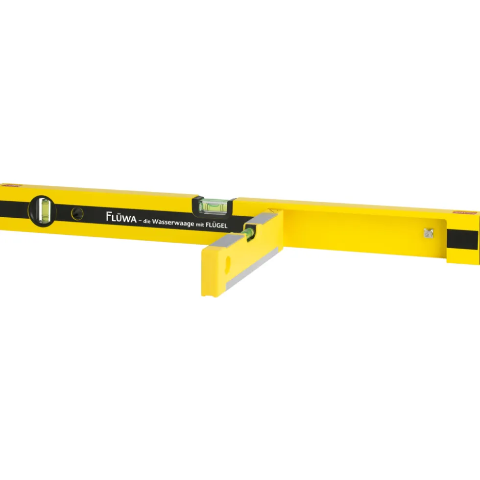 Flüwa Alu-Wasserwaage 60 cm mit Flügel