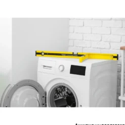 FLÜWA Wasserwaage gelb-schwarz 80 cm Aluminium