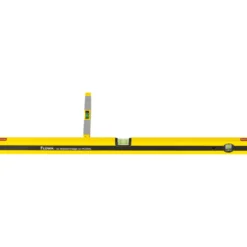 FLÜWA Wasserwaage gelb-schwarz 80 cm Aluminium