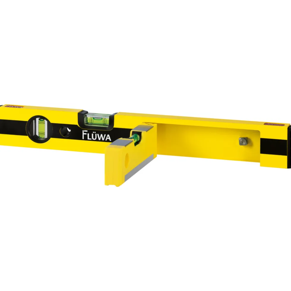 FLÜWA Wasserwaage Gelb-Schwarz 40 cm Aluminium