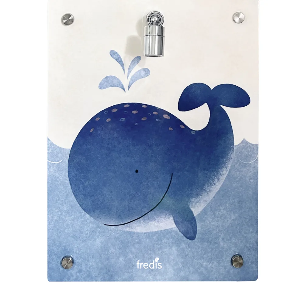 Fredis Kinderdusche Motiv ''Wal''