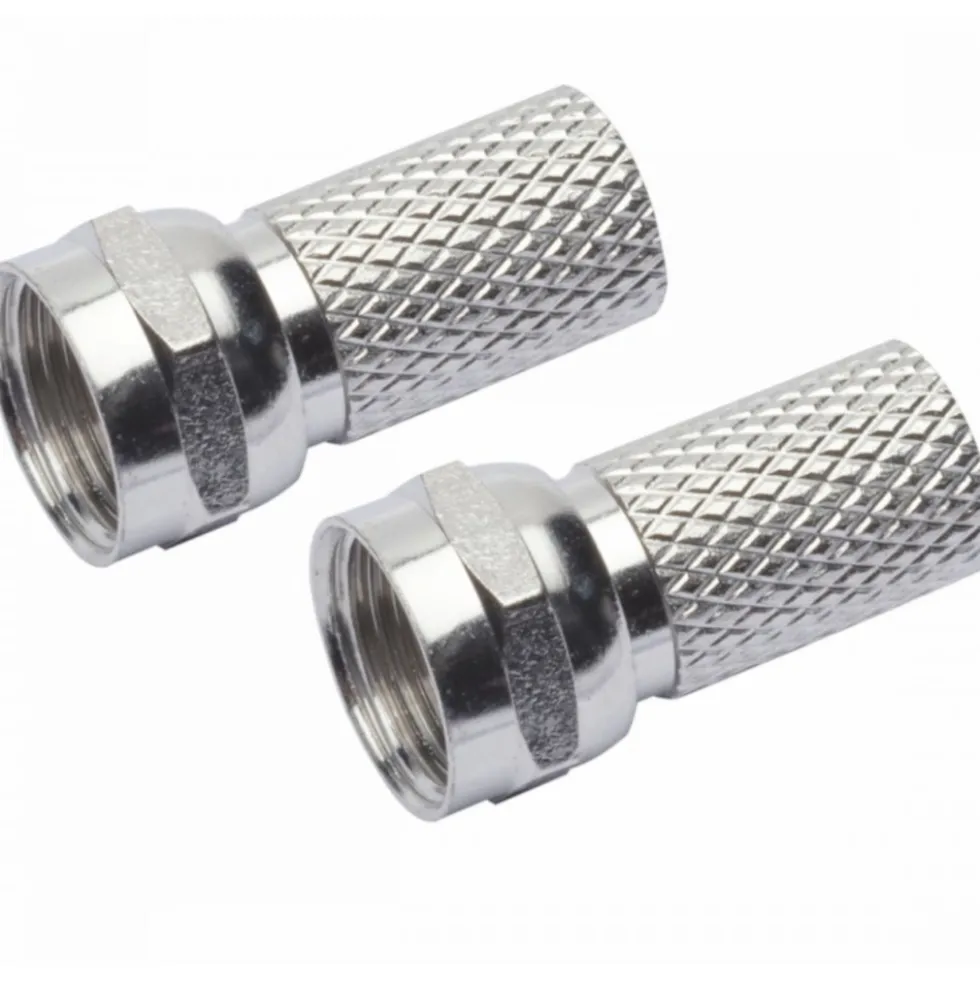 F-Stecker 7 mm 2er Pack