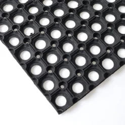 Fußmatte aus Gummi 100 x 50 cm, Ringform