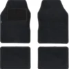 Fußmatten-Set "Florida 3" universal, 4-teilig, schwarz