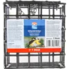 Futterbox Vogelfutter aus Metall in schwarz
