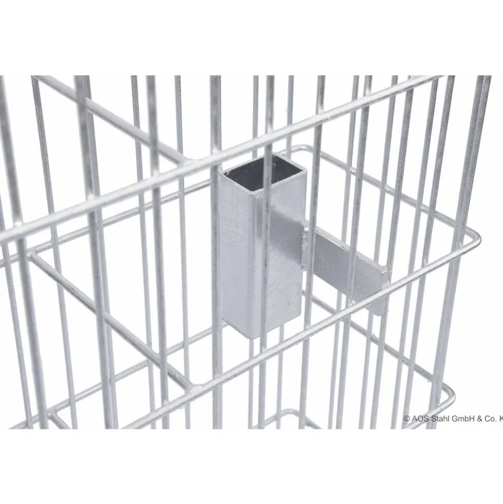 Gabione JUMBO 1016 x 266 x 1008 mm inkl. Pfosten