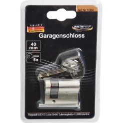 Garagenschloss Schliesszylinder 40 mm
