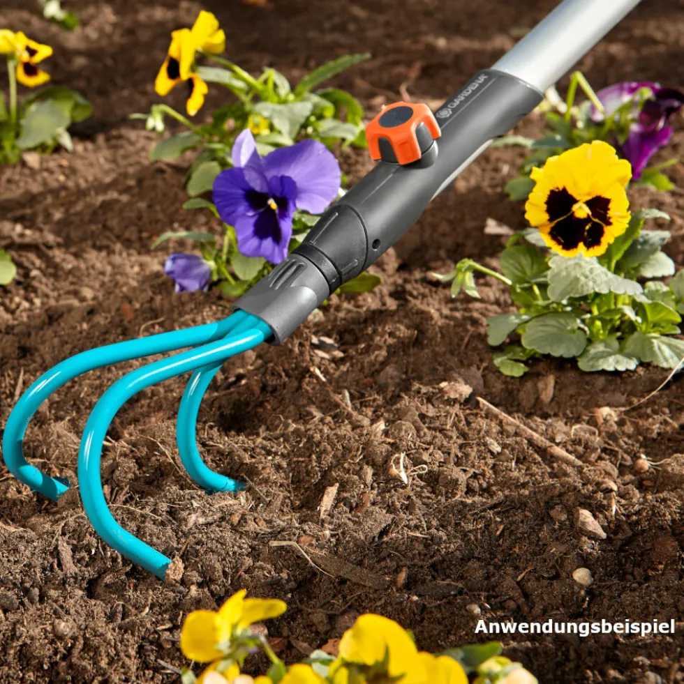 GARDENA combisystem-Grubber 3 Zinken mit 9 cm Arbeitsbreite